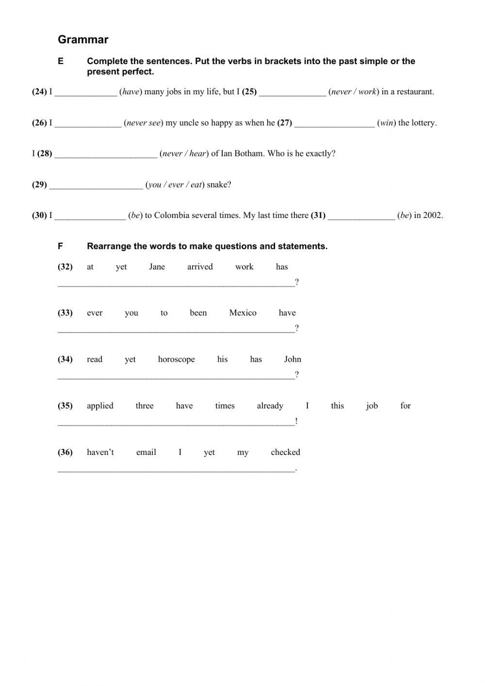 Test Unit 7, 8 Straightforward