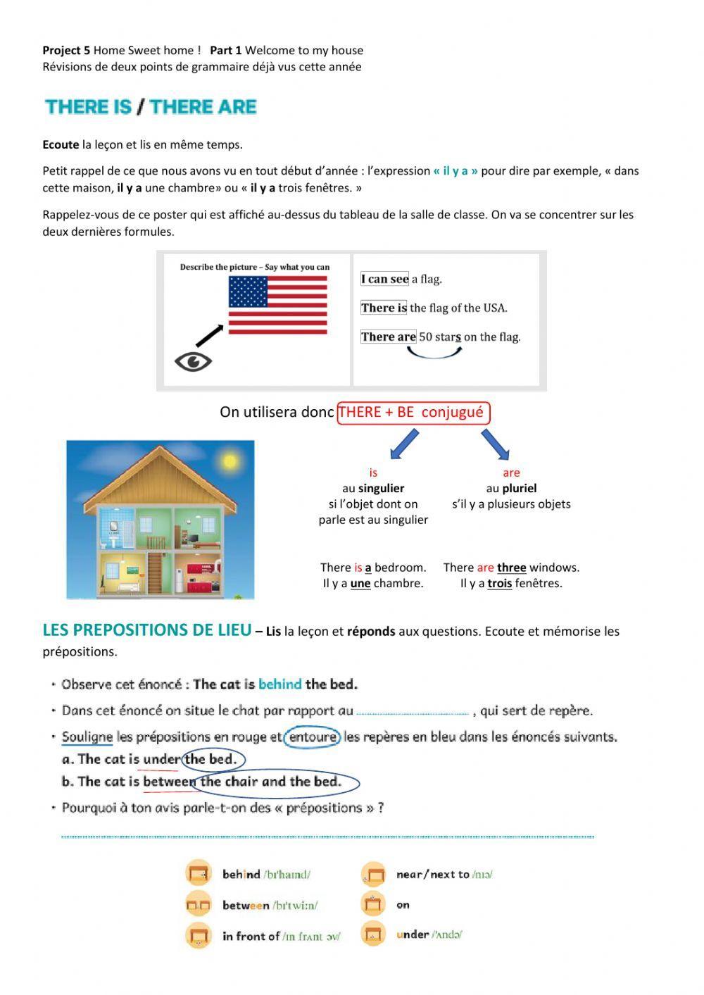 Project 5 Grammar points
