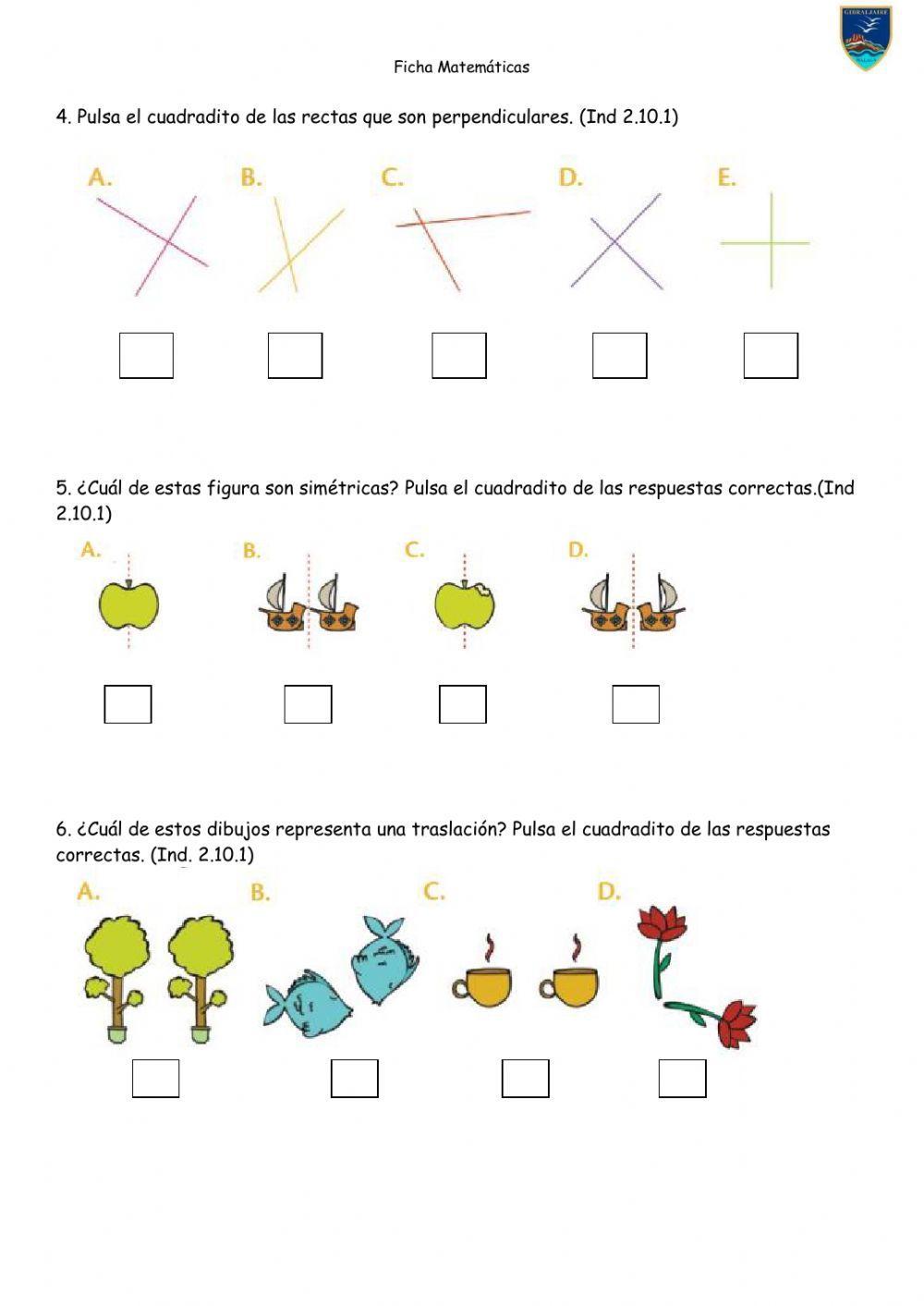 Ficha Matemáticas 4ºEP Semana 11-17 mayo