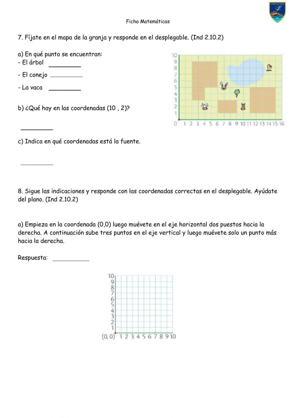 Ficha Matemáticas 4ºEP Semana 11-17 mayo