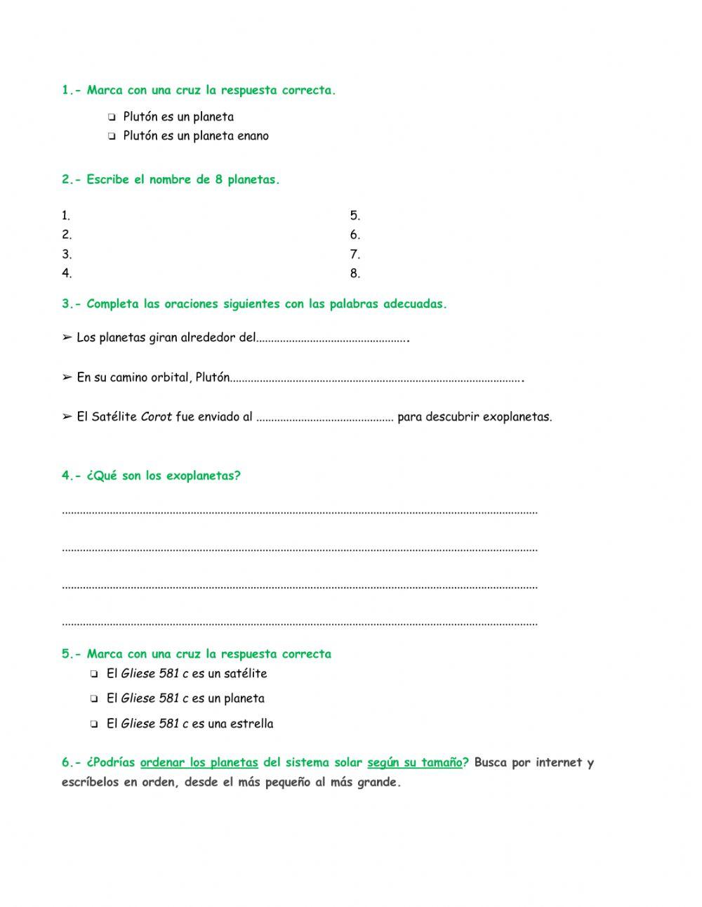 Comprensión Plutón