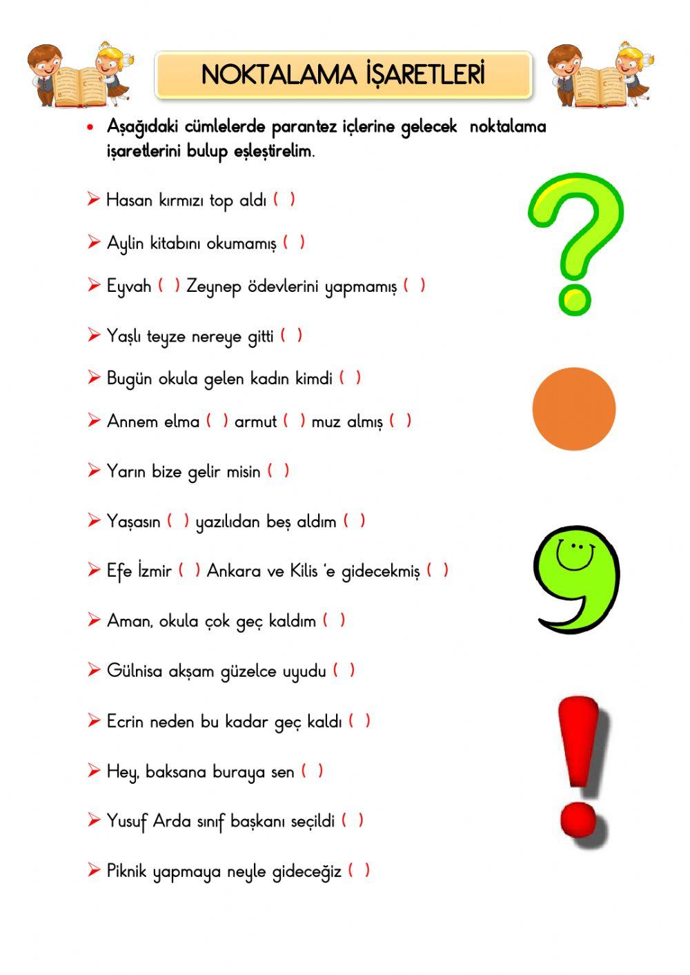 Noktalama İşaretleri