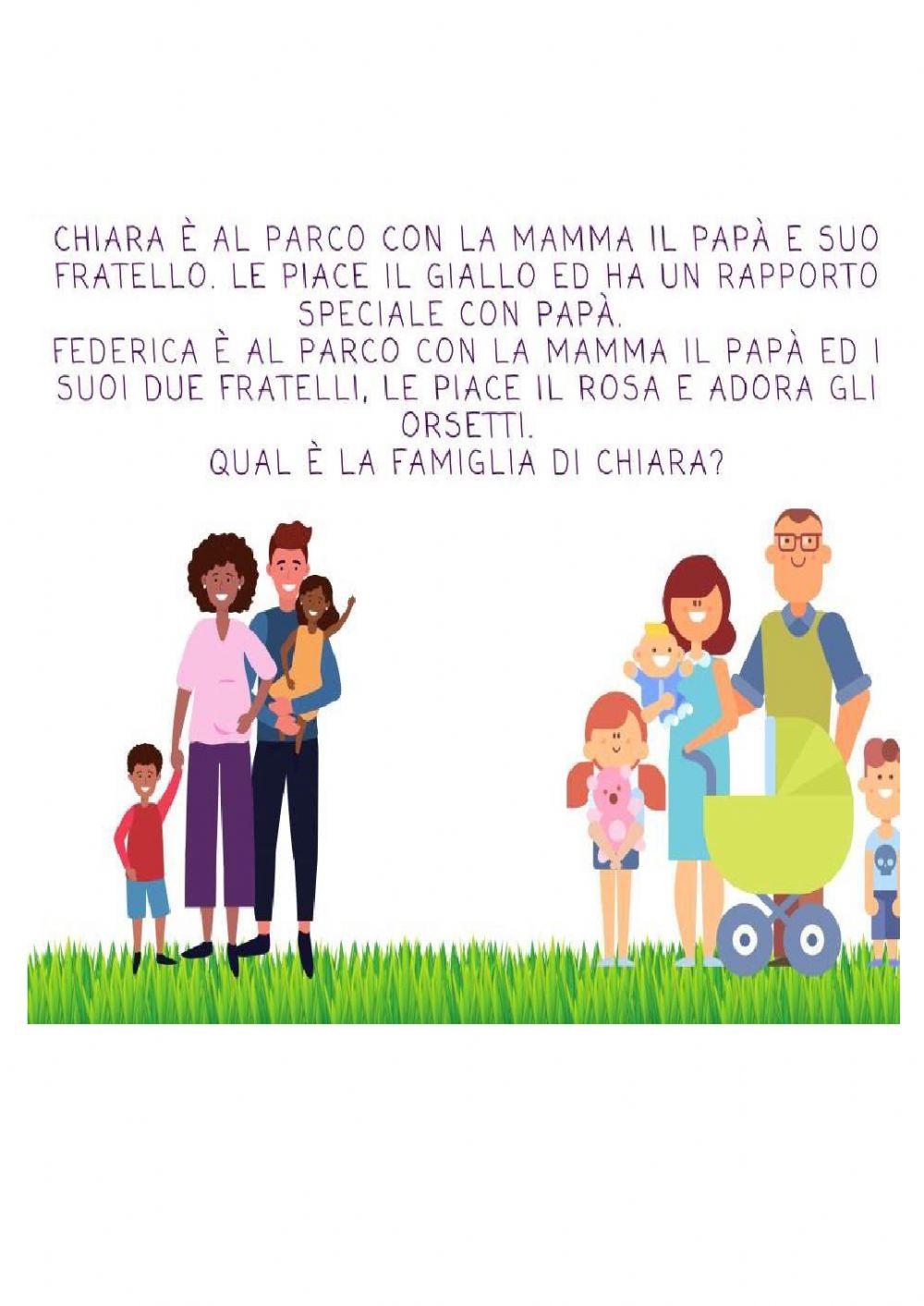 Comprensione con immagini