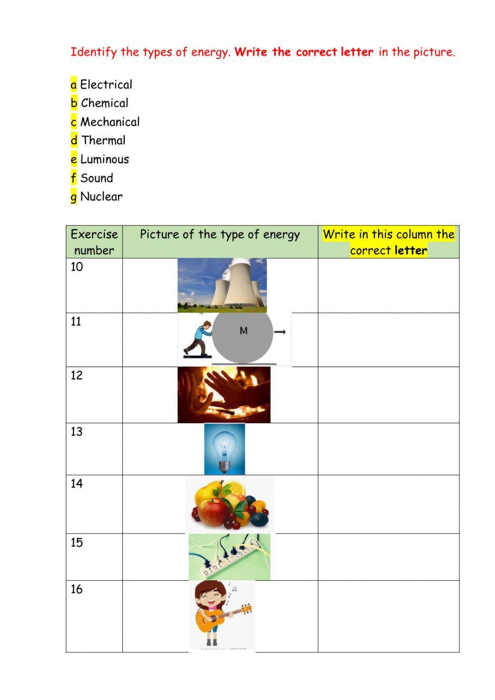 Natural Science UNIT 5