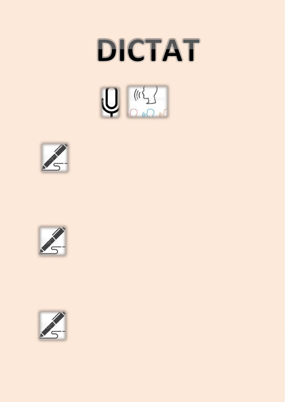 Dictat