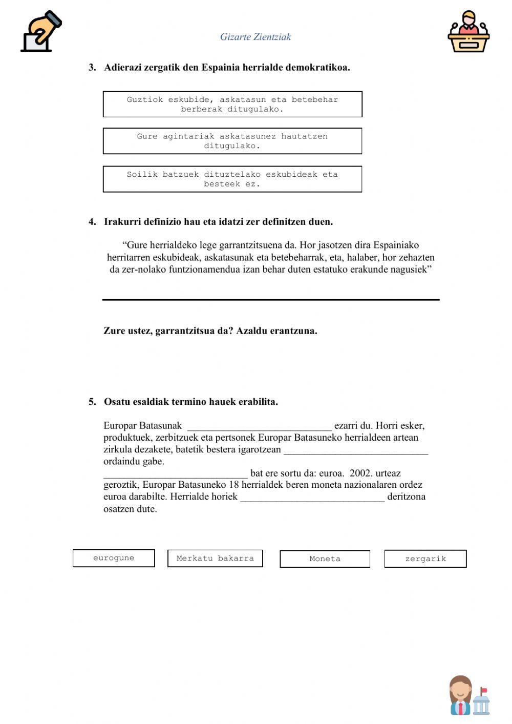 Espainiaren antolaketa