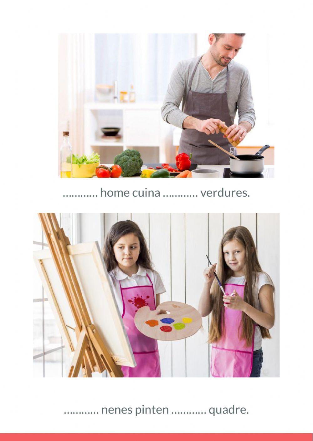 Escrivim frases en català: Determinants