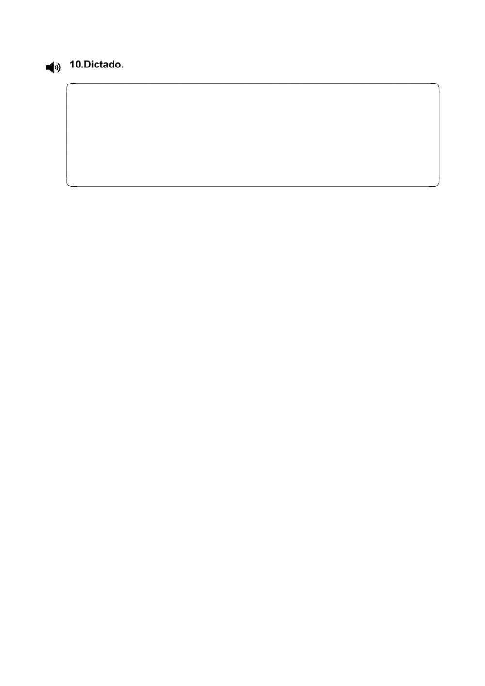 3º Lengua Unidad 10