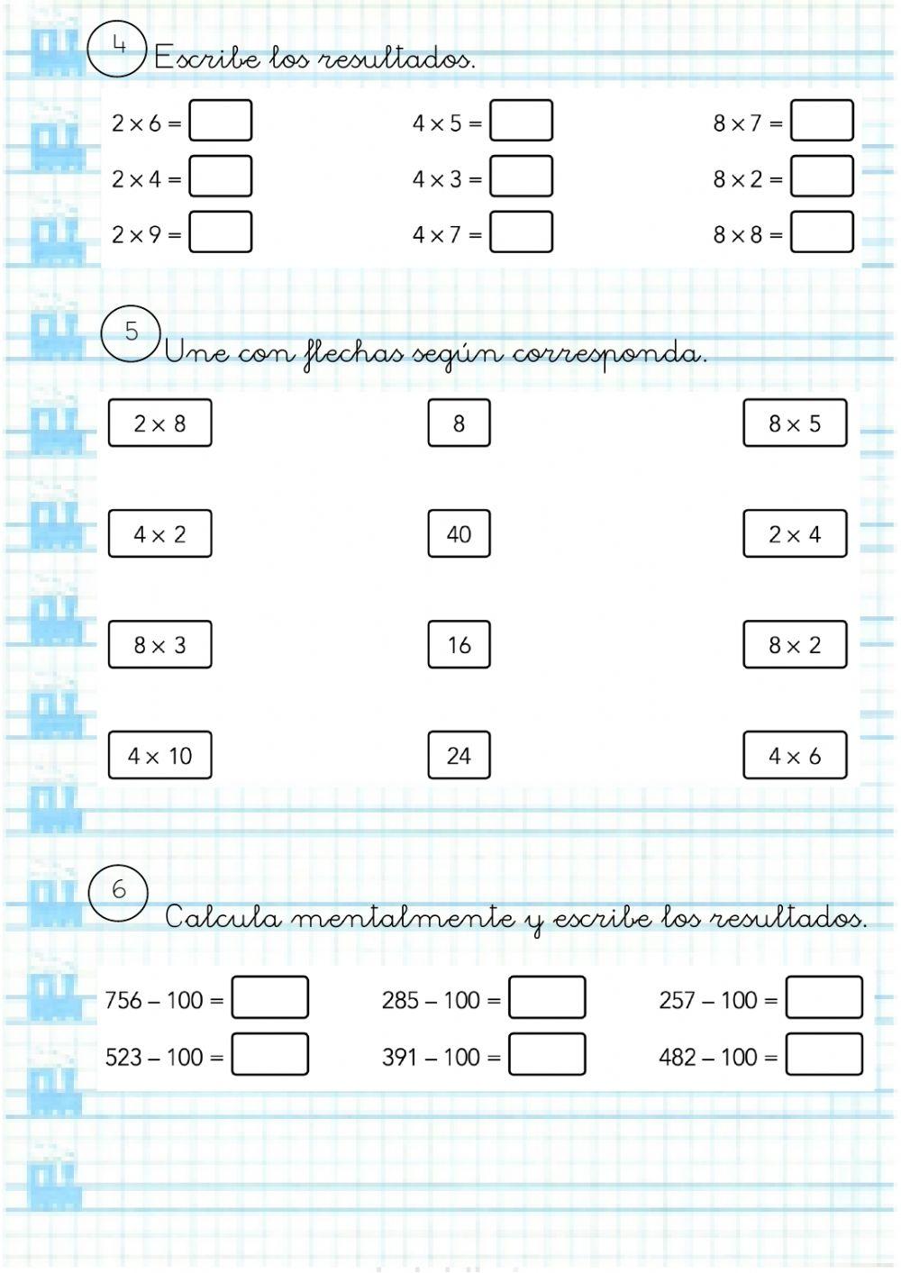 Prueba de operaciones