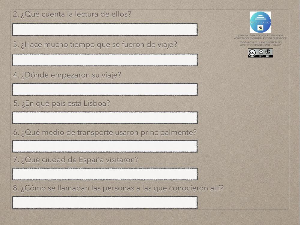 Comprensión lectora 12- 5 3º-4º