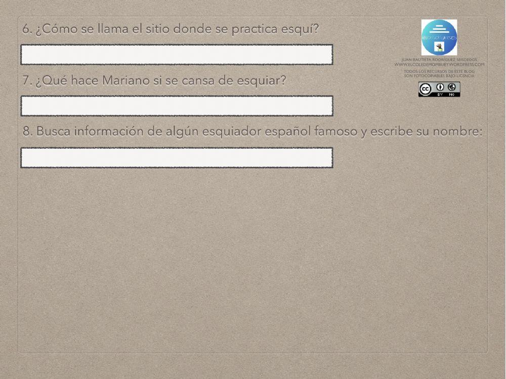 Comprensión lectora 12-5 2º