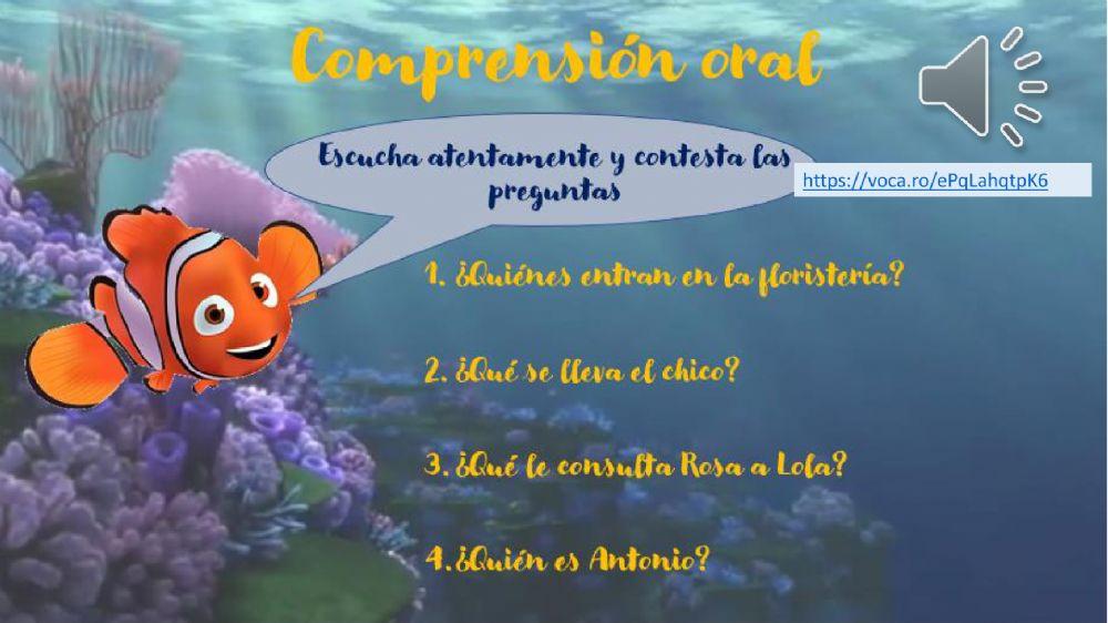 Comprension oral y escrita