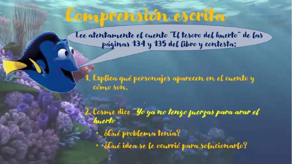 Comprension oral y escrita