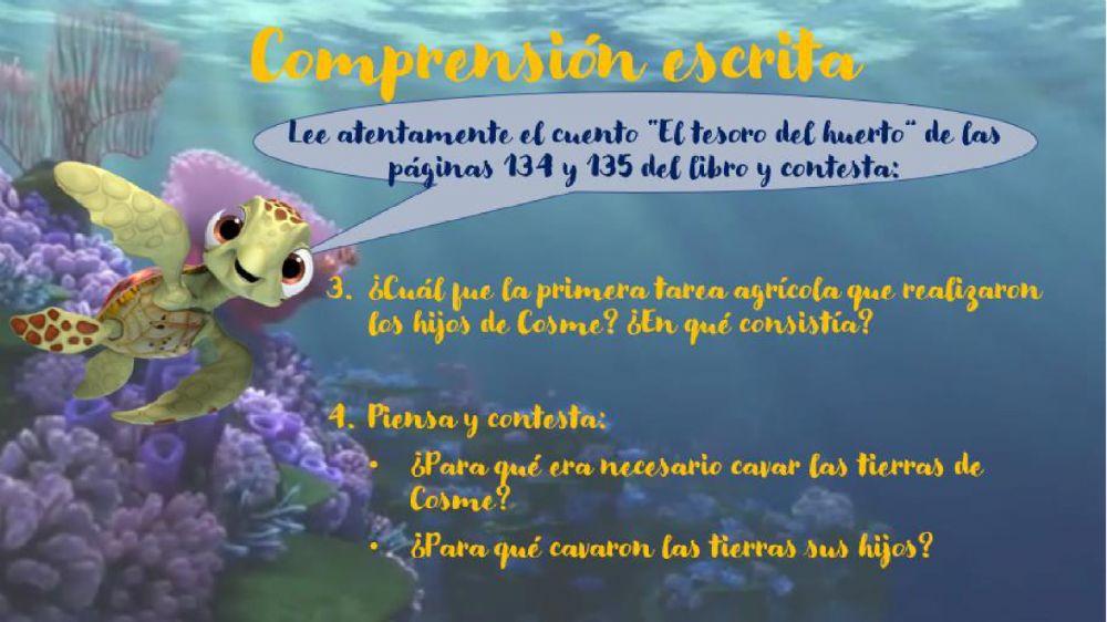 Comprension oral y escrita