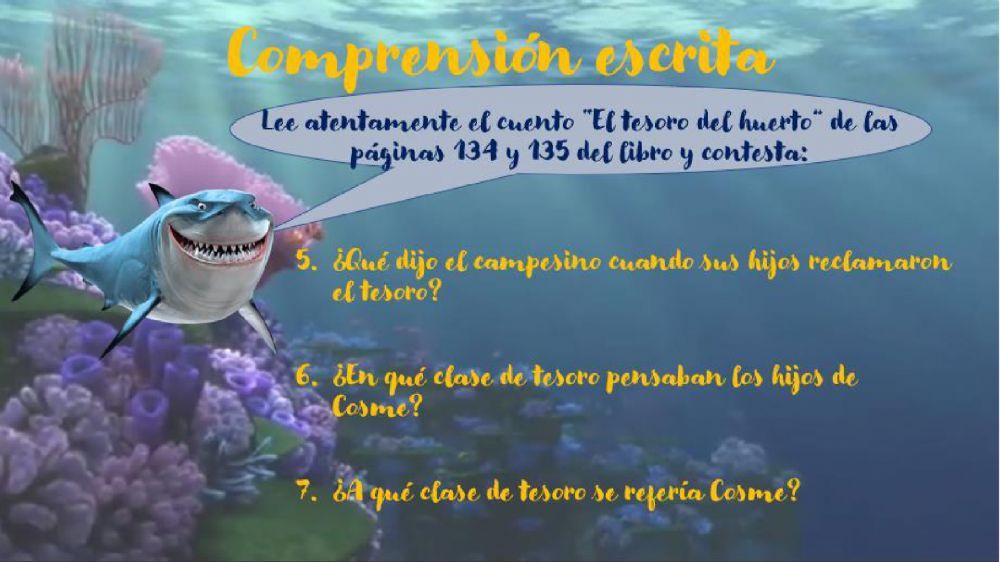 Comprension oral y escrita