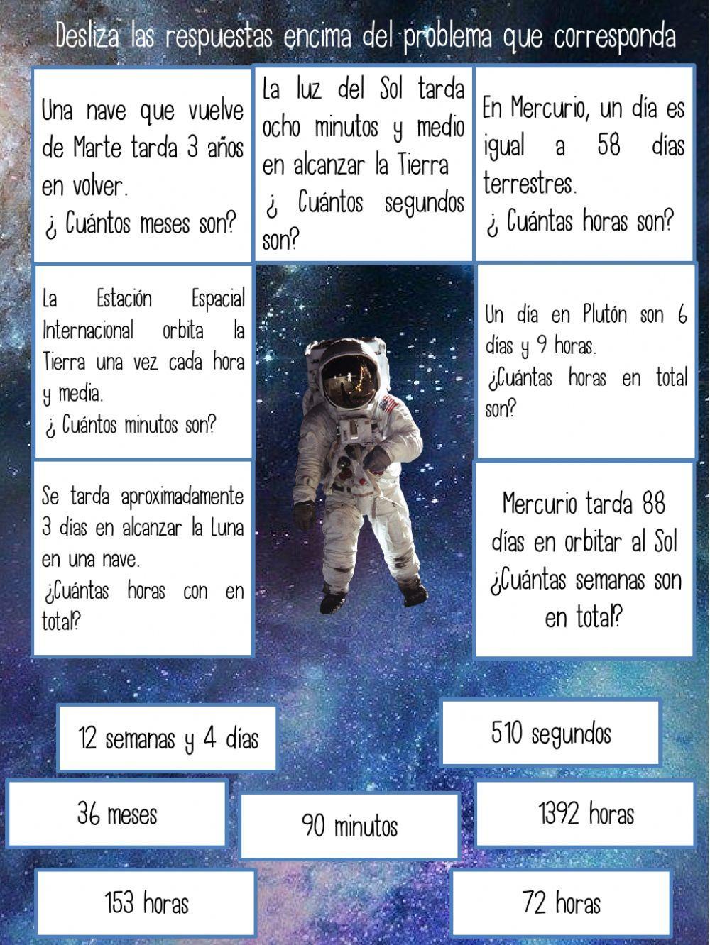 El timepo y el espacio