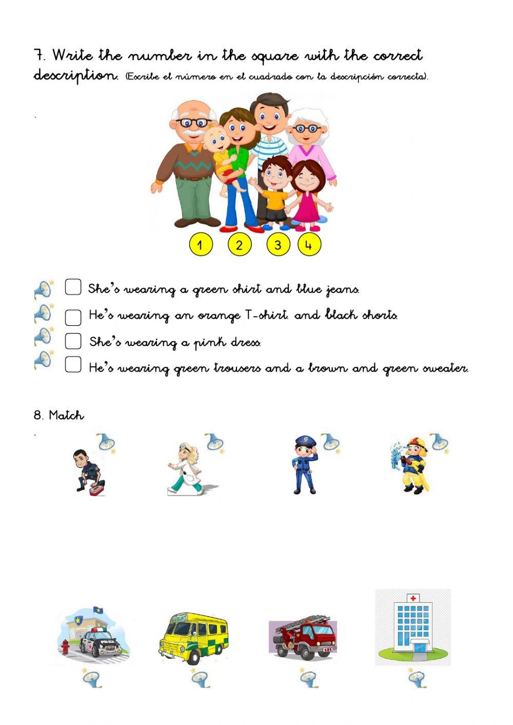 The weather and clothes