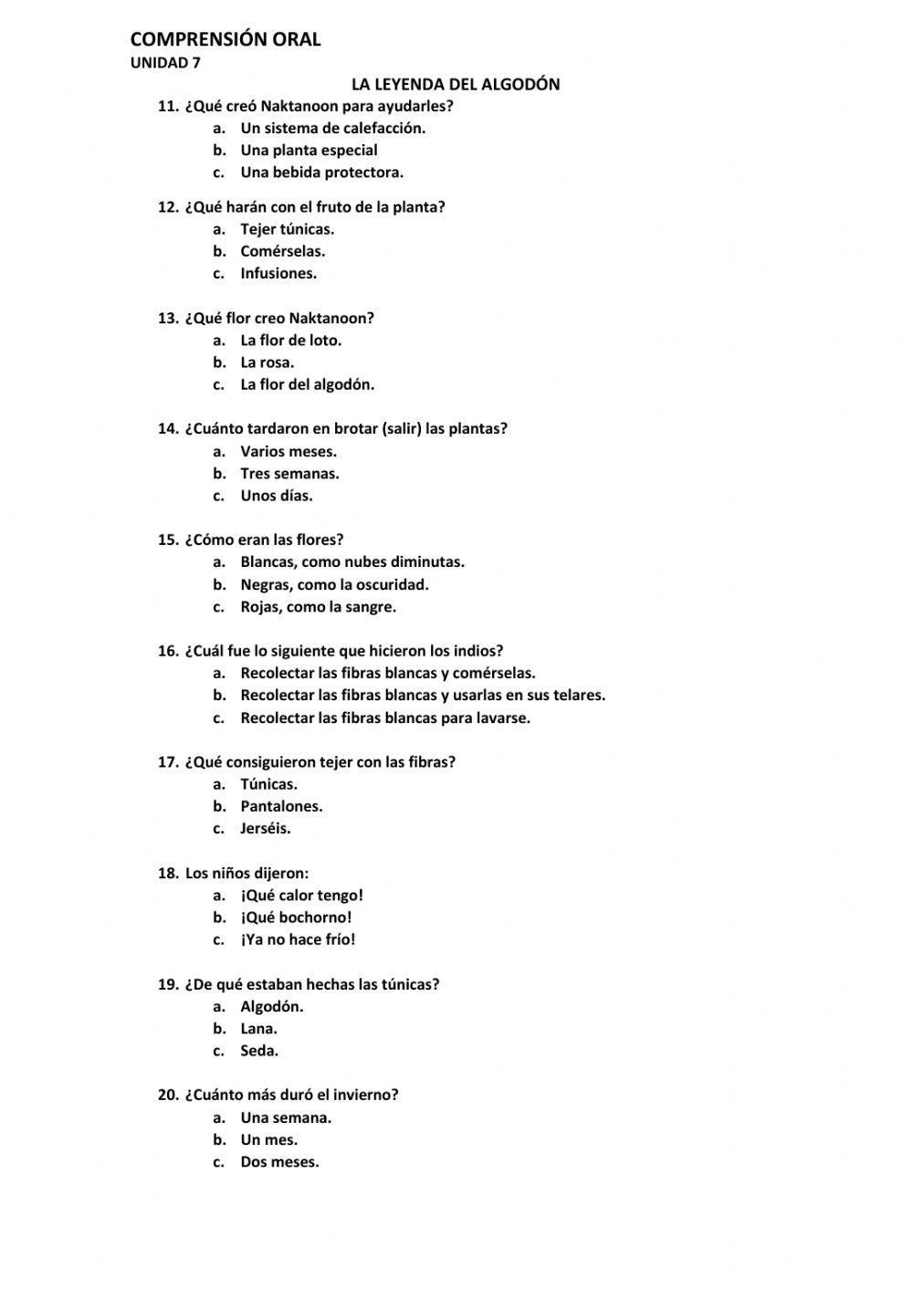 La planta del algodón