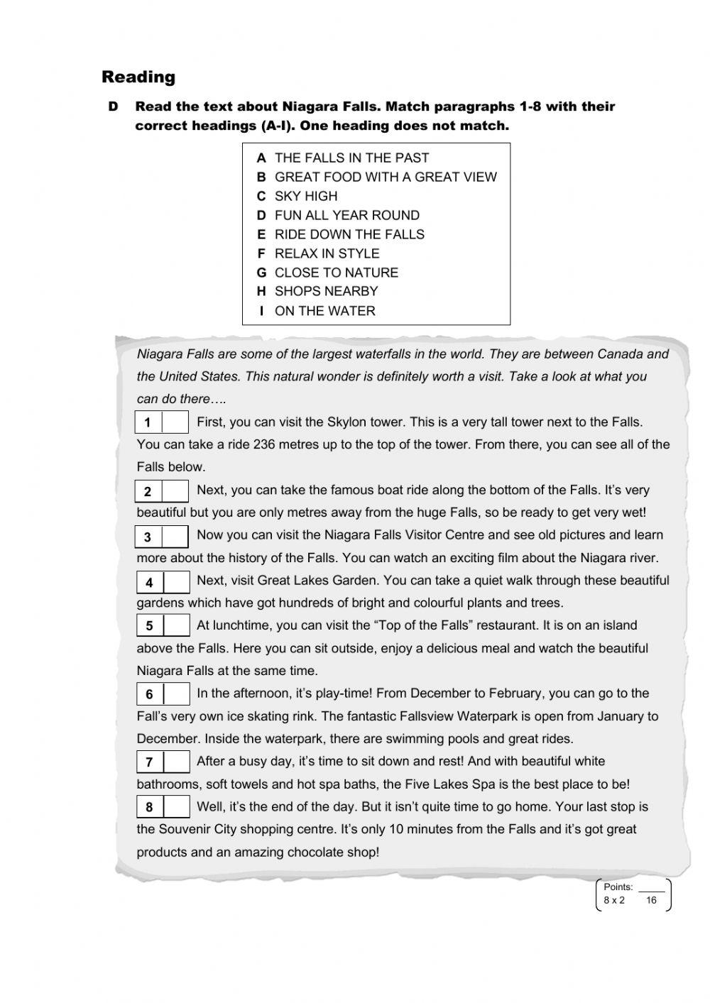 Reading online exercise for grade1 live worksheets