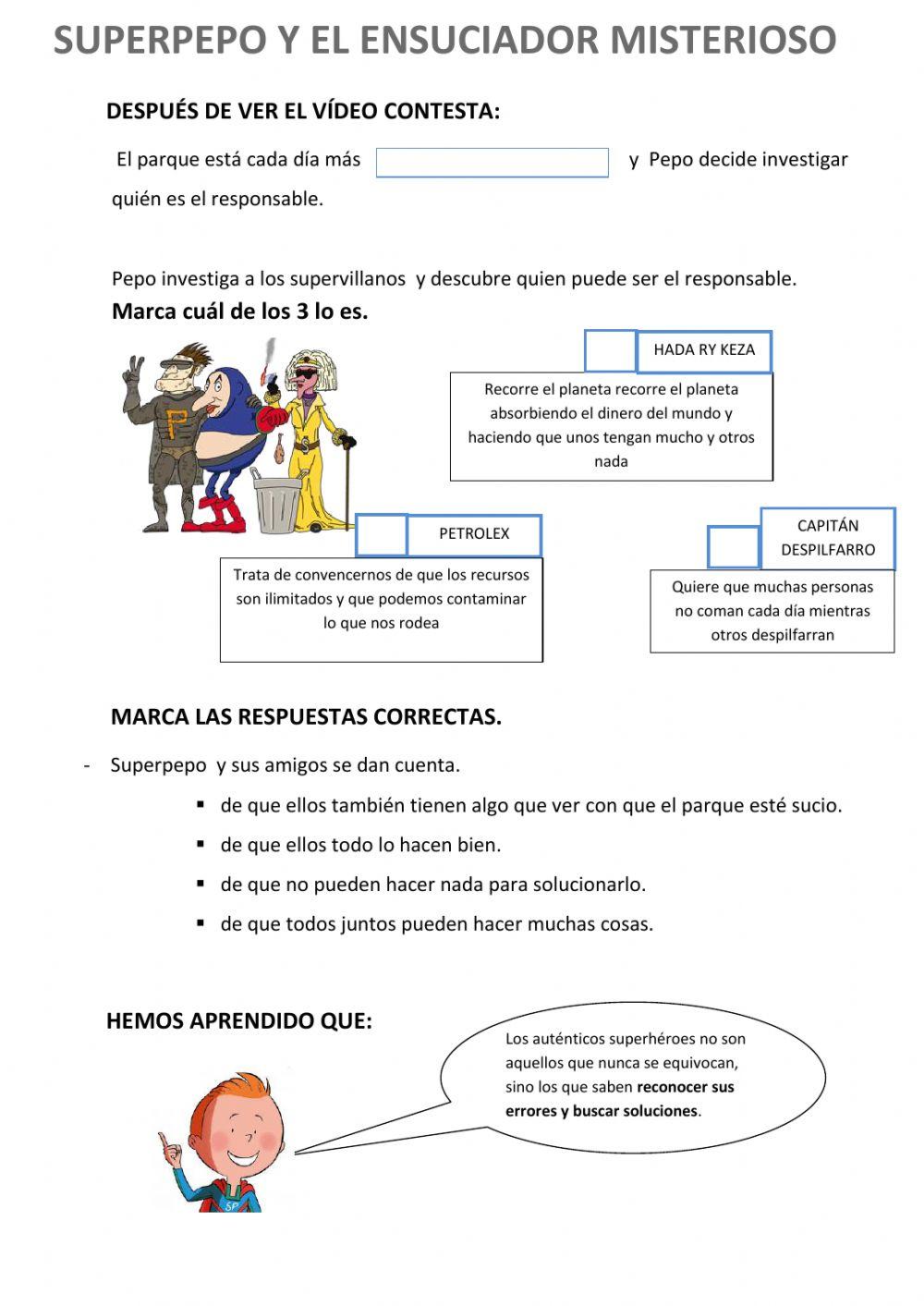 Superpepo y el ensuciador