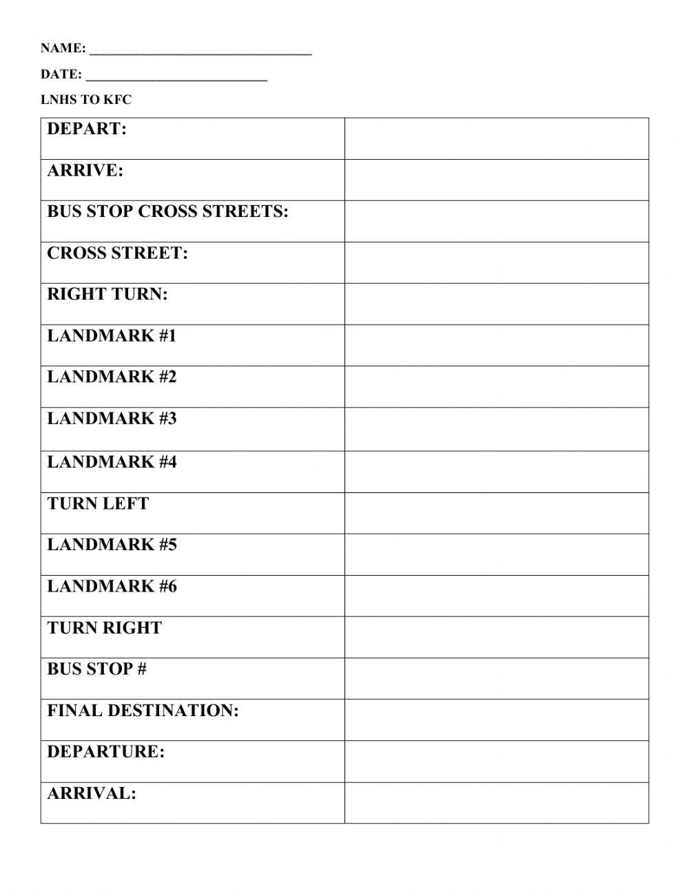 Lnhs to KFC - Travel Train -7