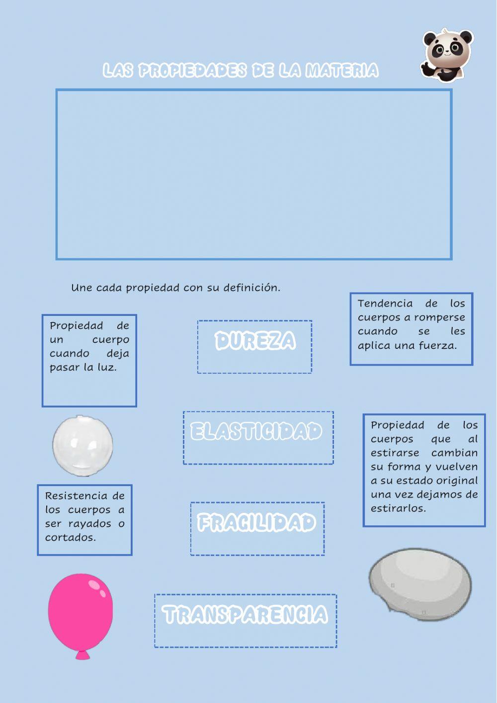 Propiedades de la materia