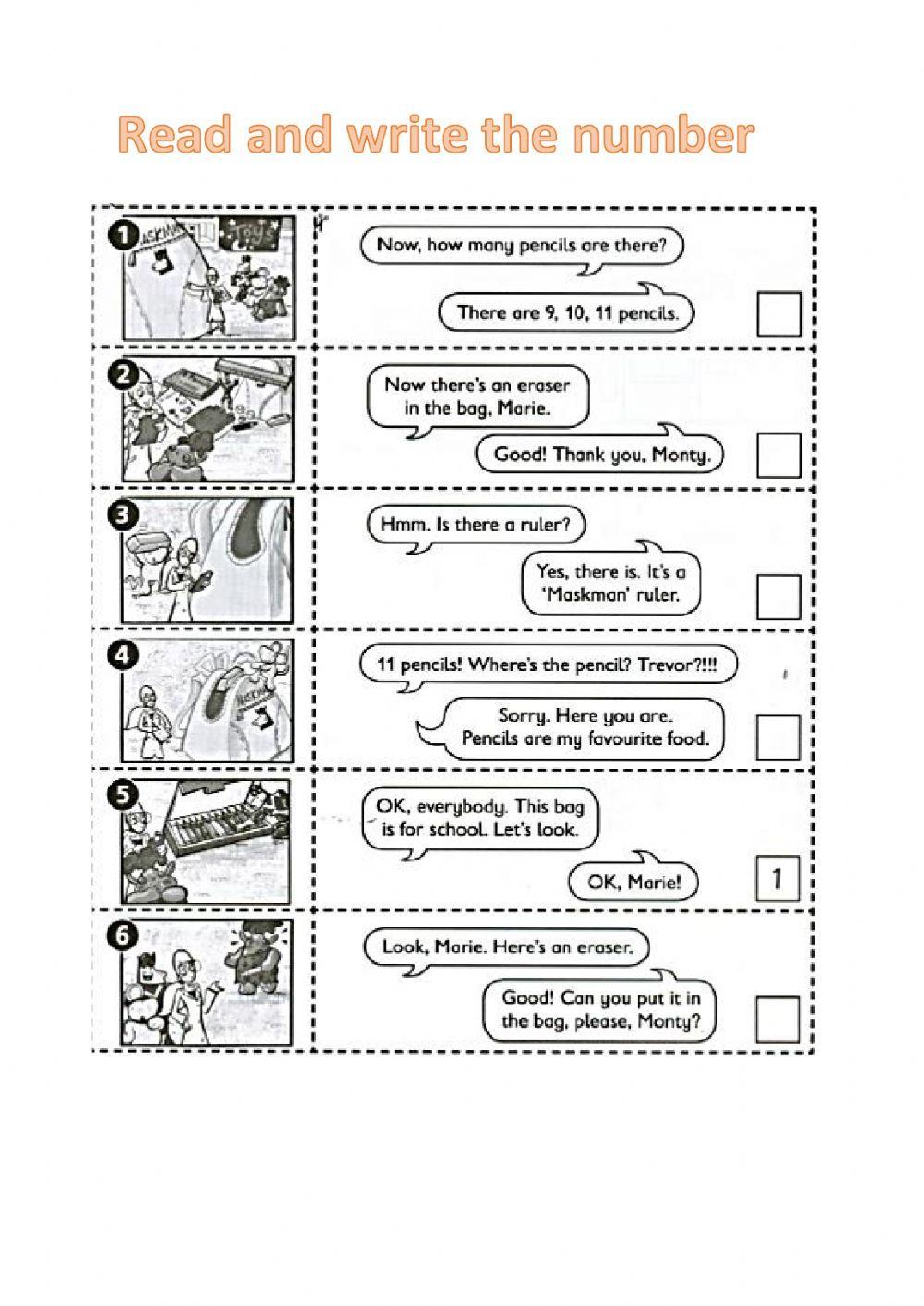 Story Unit 2 Kid's Box 2