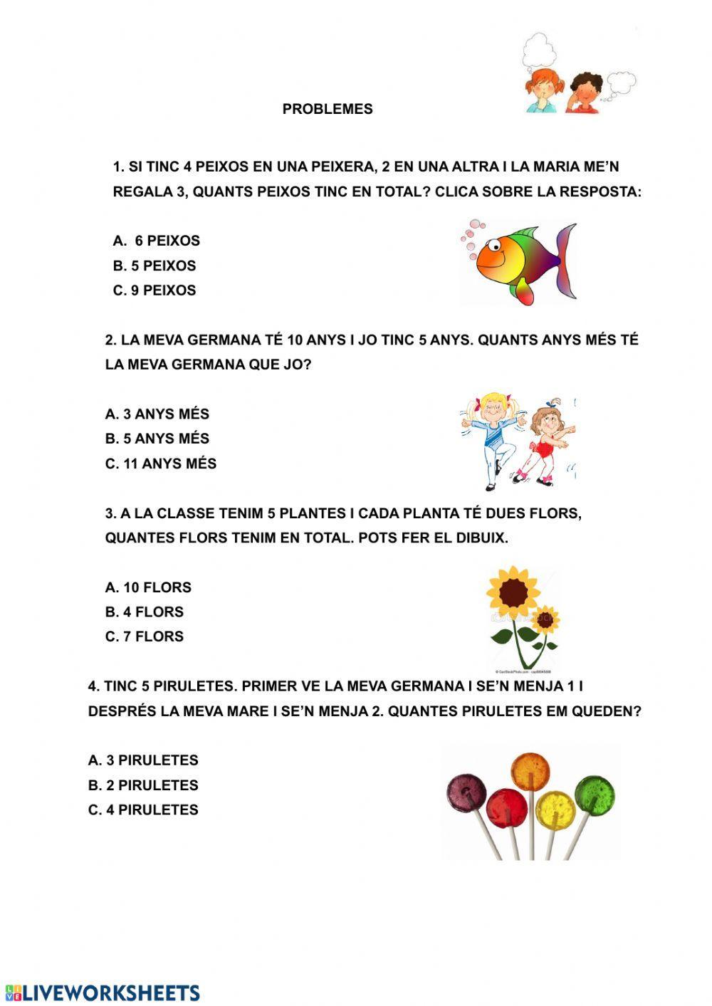 Problemes interactius