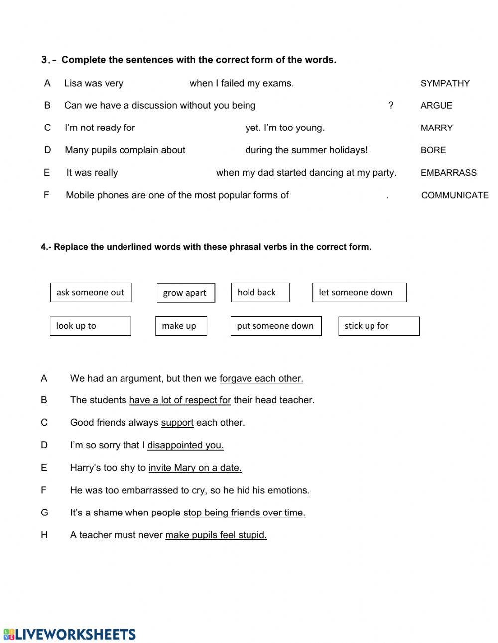 English test year 6