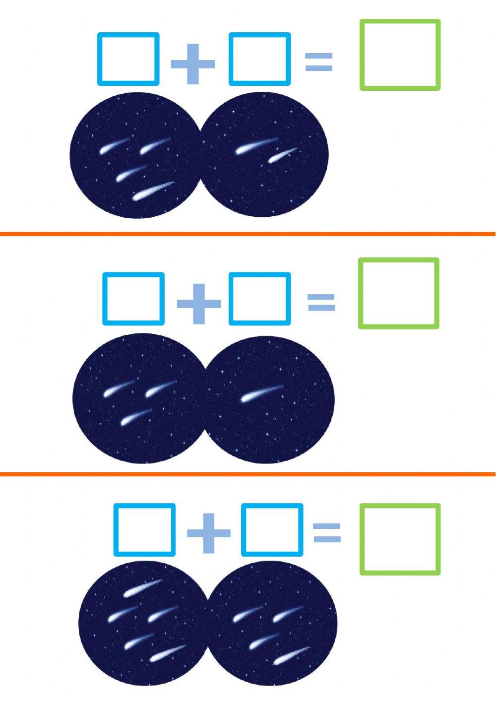 Sumas de estrellas fugaces