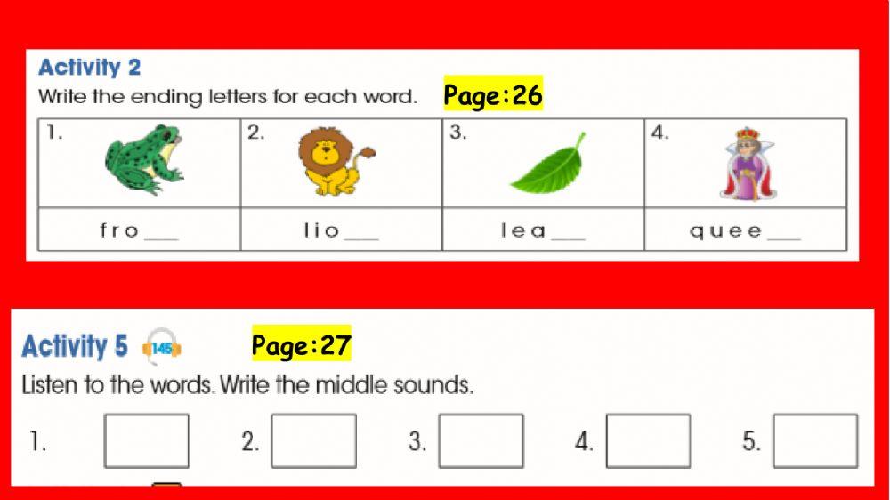 Unit 30 Middle And Ending Sound