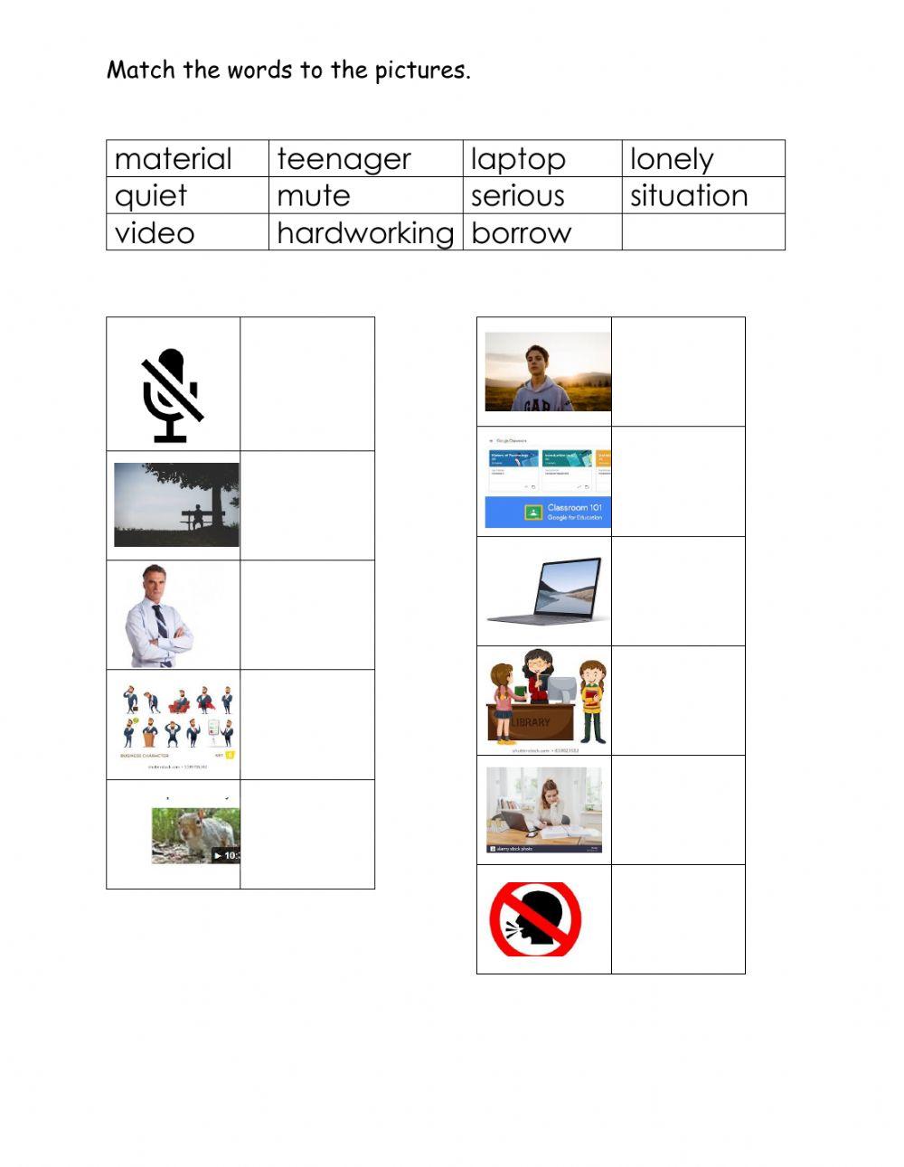 Spelling words A New Class Online Matching