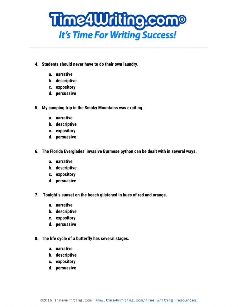 types of paragraphs 1