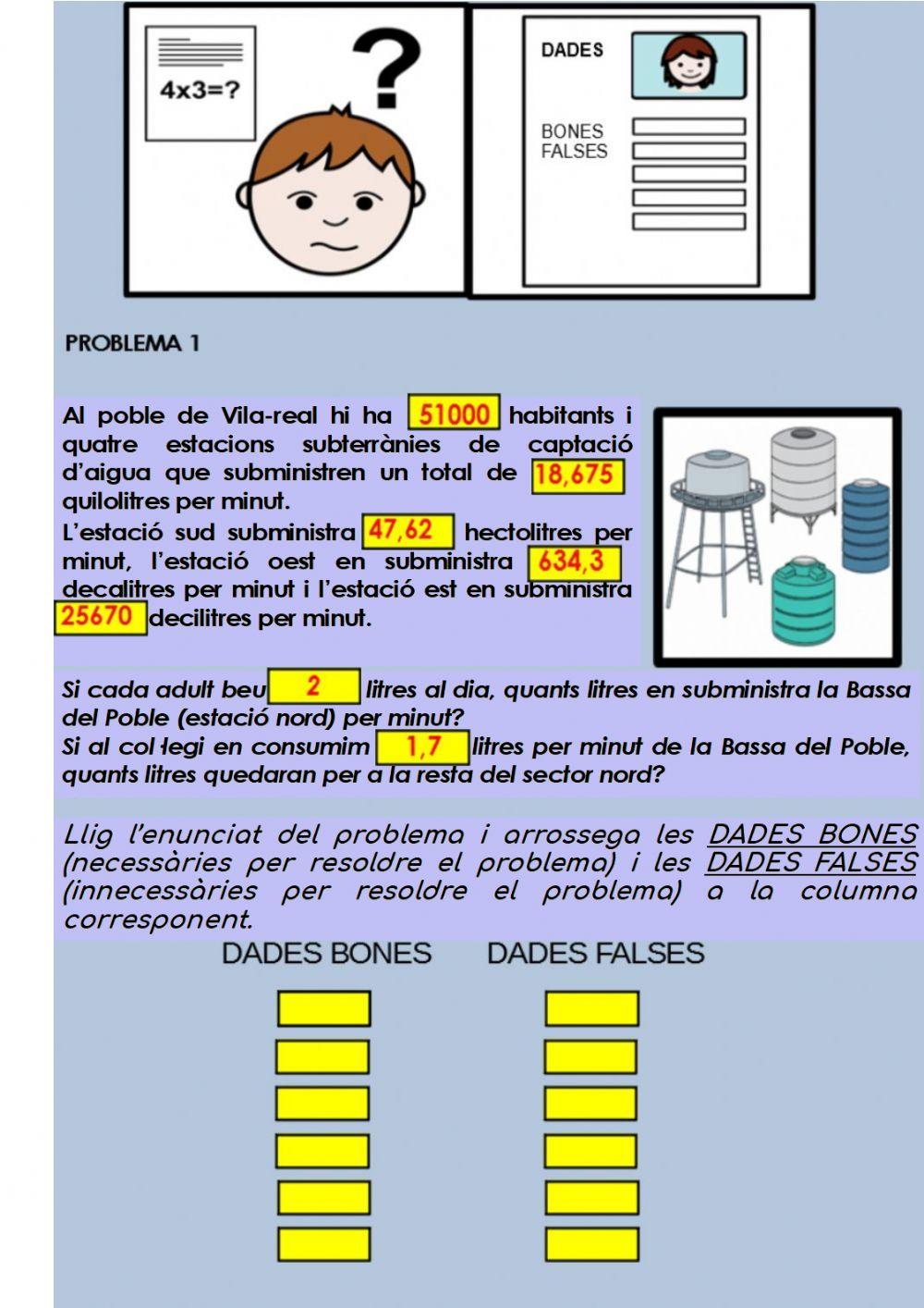 Problema Capacitat 1 Discriminació de Dades