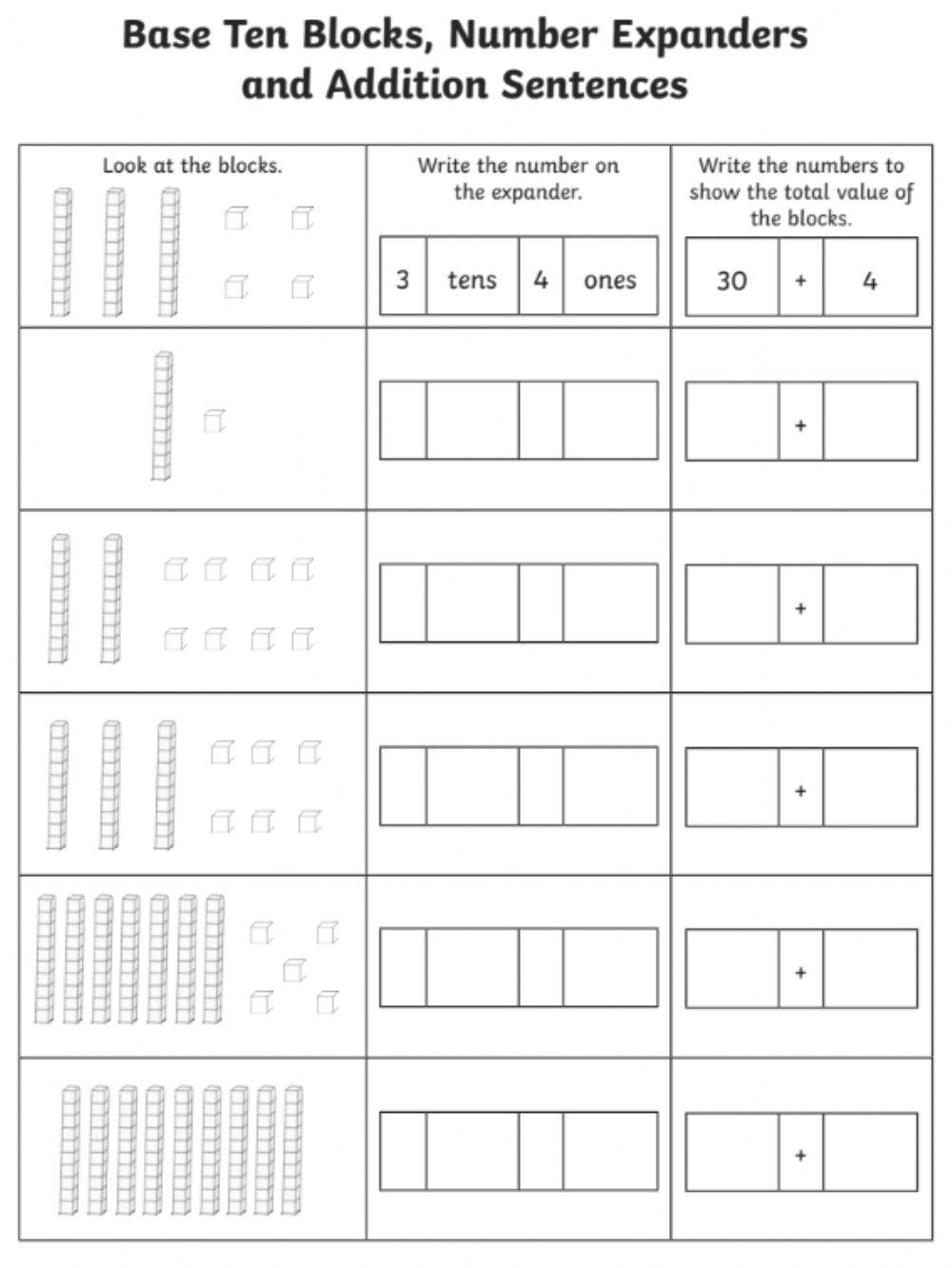 5639272 | Addition tens and ones | Sara Reta