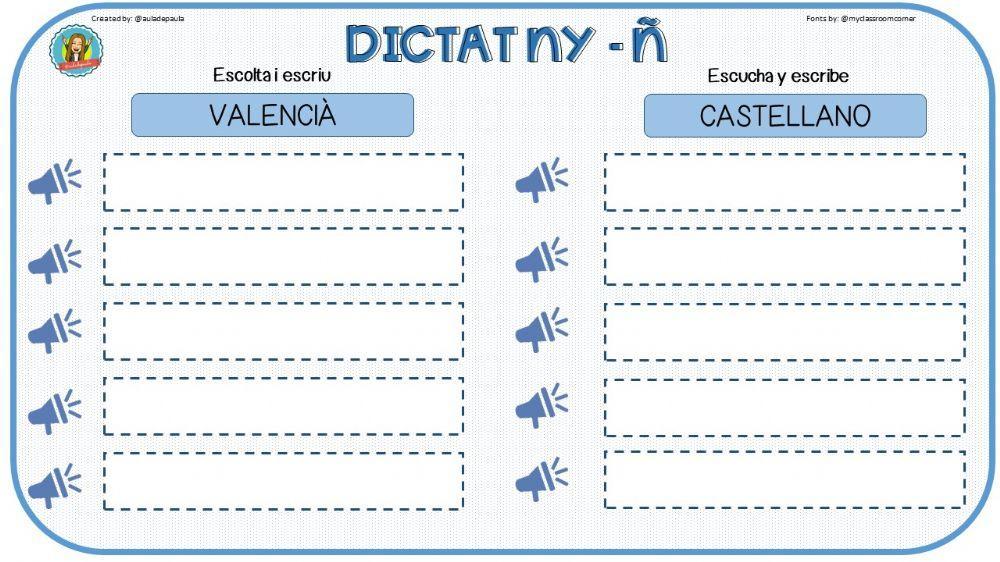 Dictat ny-ñ 2 Dictat ny-ñ 2