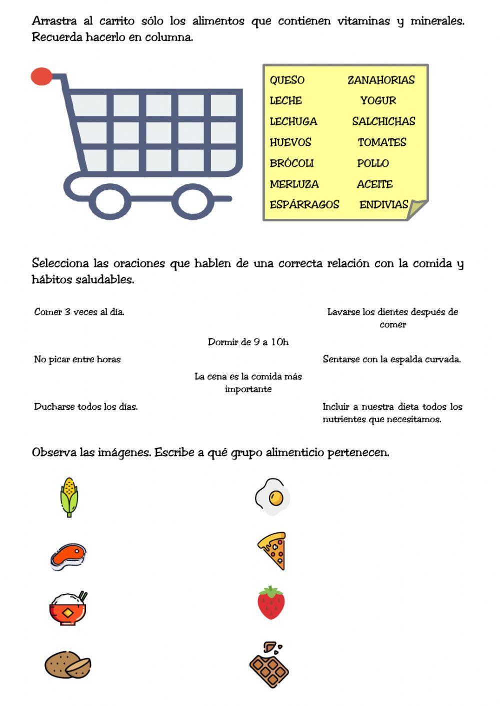 Pirámide alimenticia y nutrición