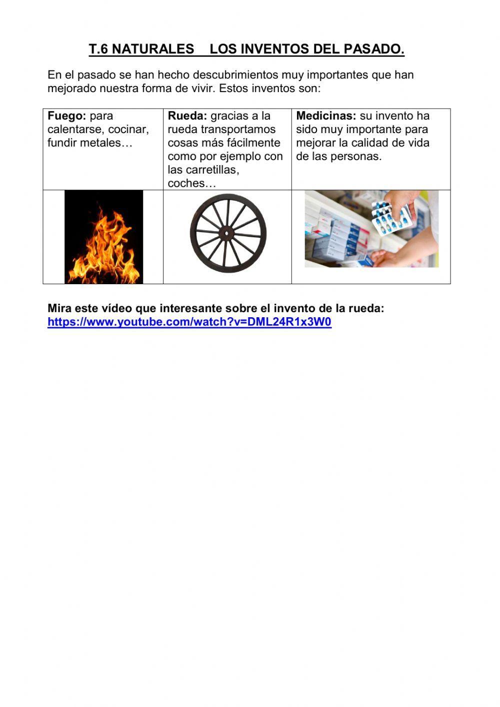 Los inventos del pasado