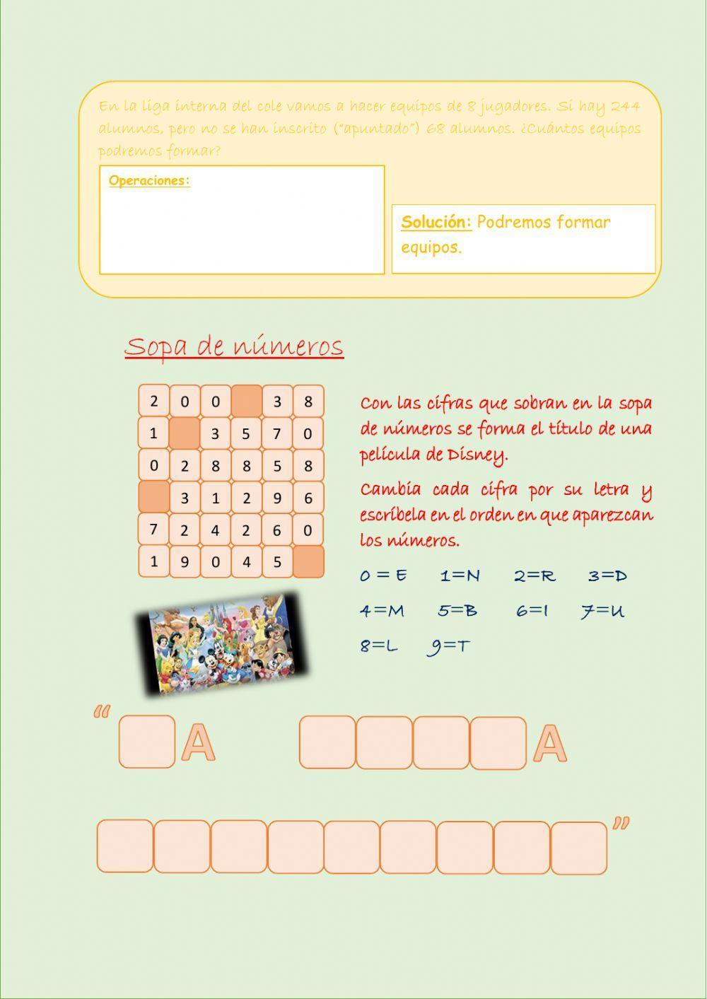 Problemas con decimales