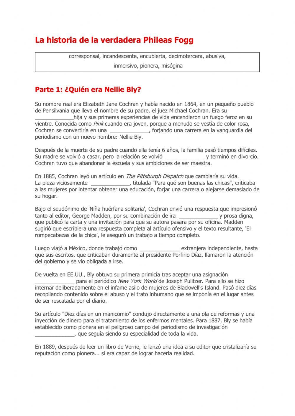 La verdadera Phileas Fogg