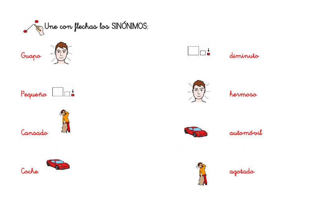 Sinónimos con apoyo visual