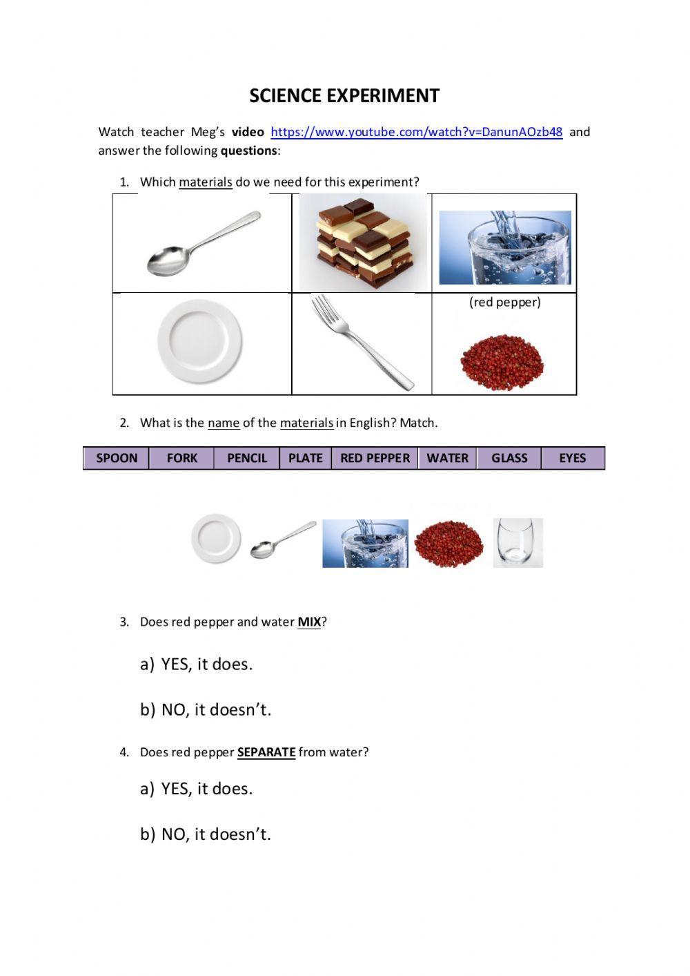 Science Experiment with Teacher Meg's vídeo