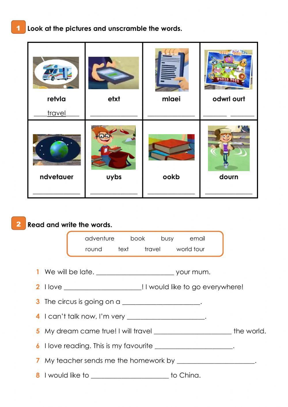 Going on an adventure