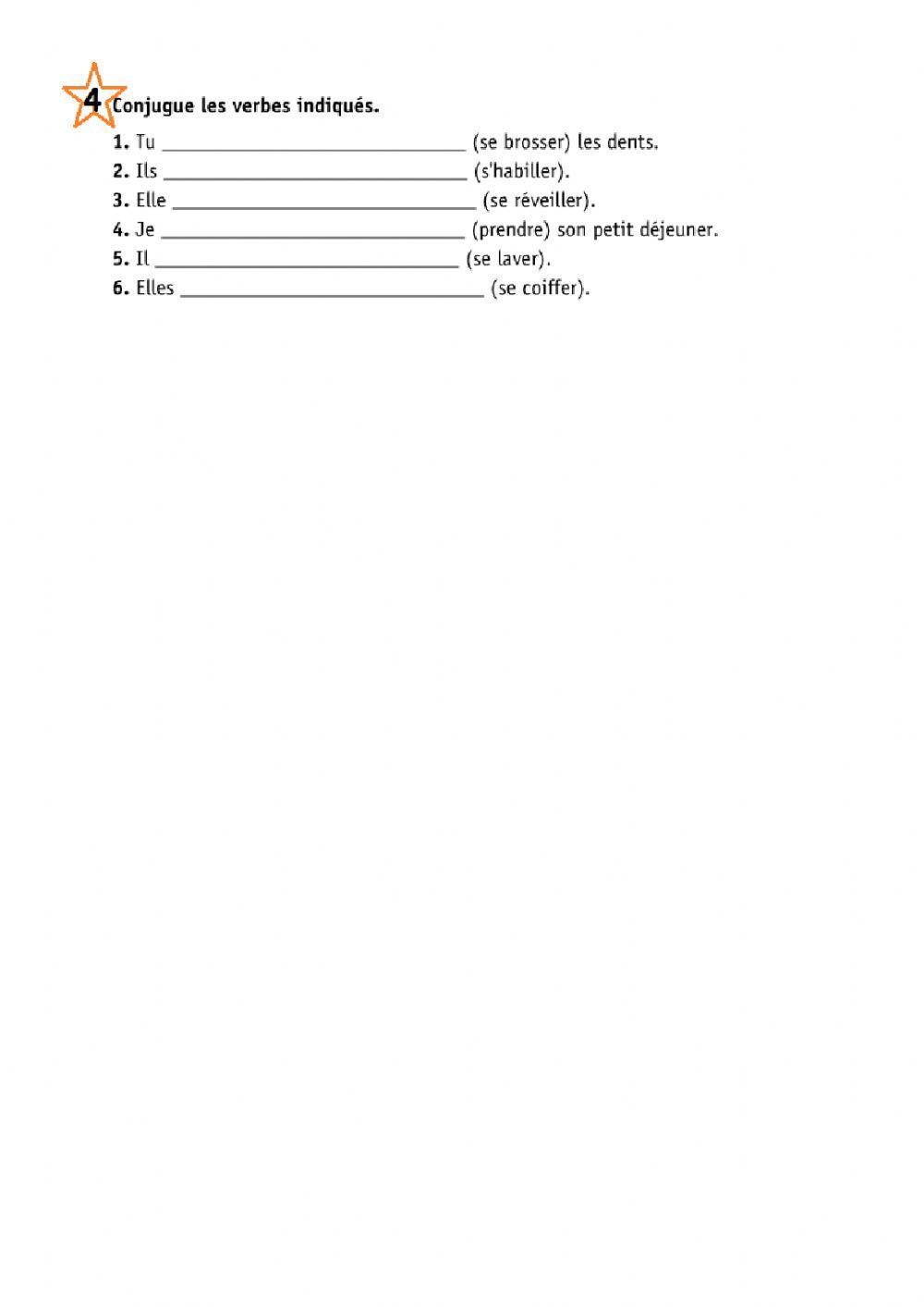 La routine et les pronominaux