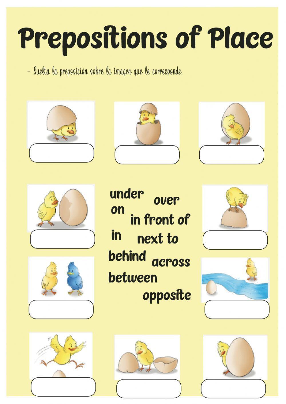 Prepositions of Place