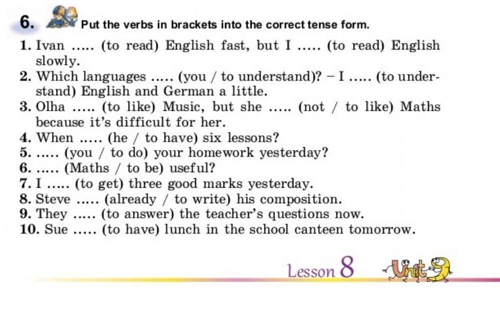 Alla Nesvit 5 Unit 9 Lesson 8 p 197-6