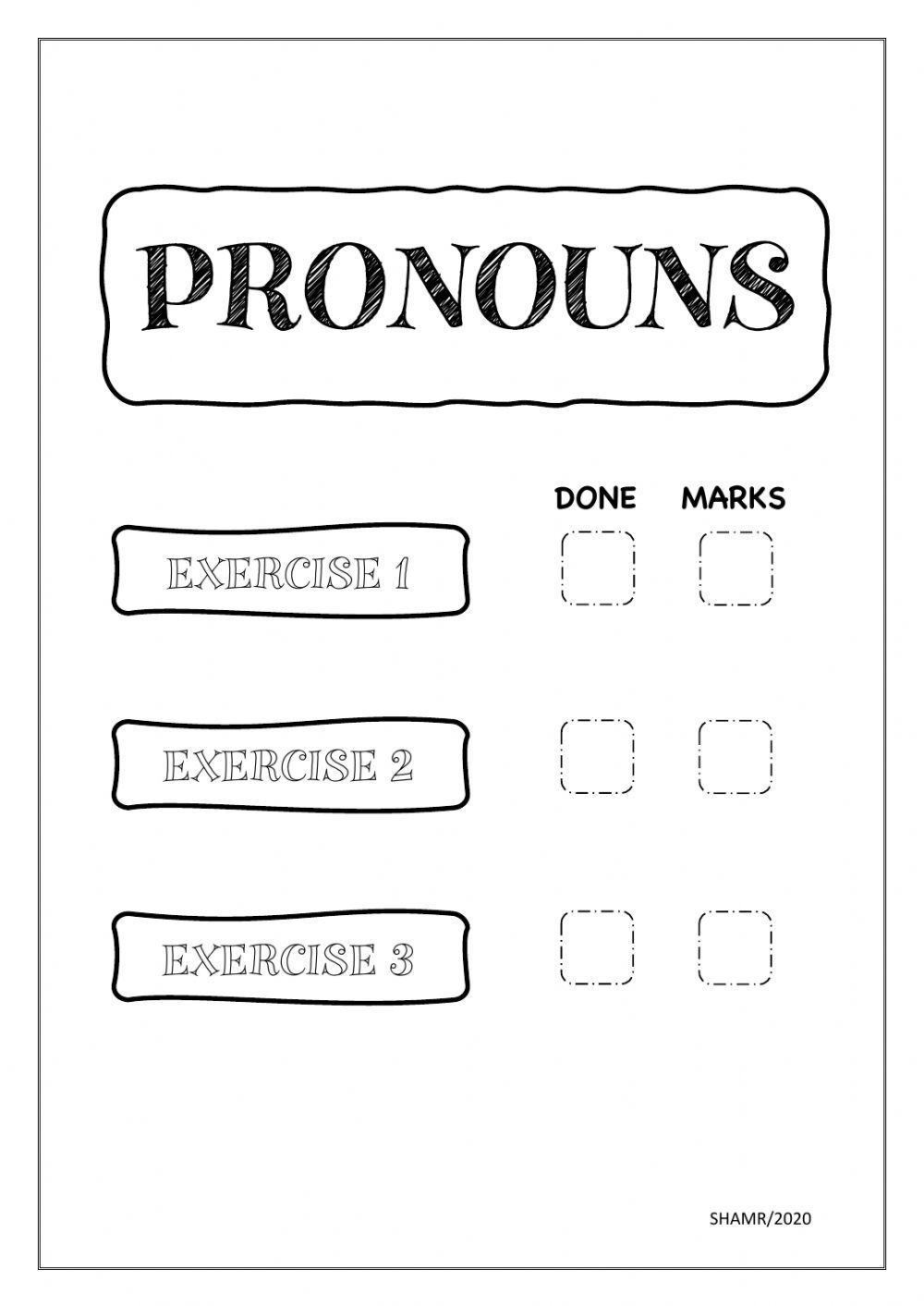 Pronouns