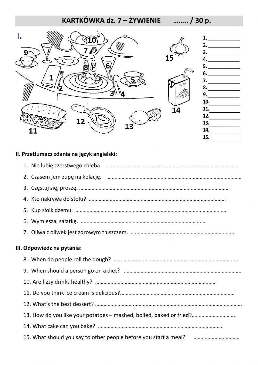 8b słownictwo dział 7