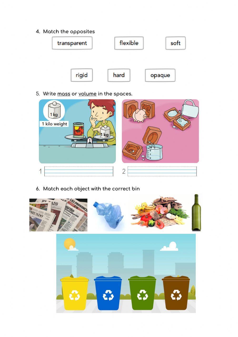 Matter and materials