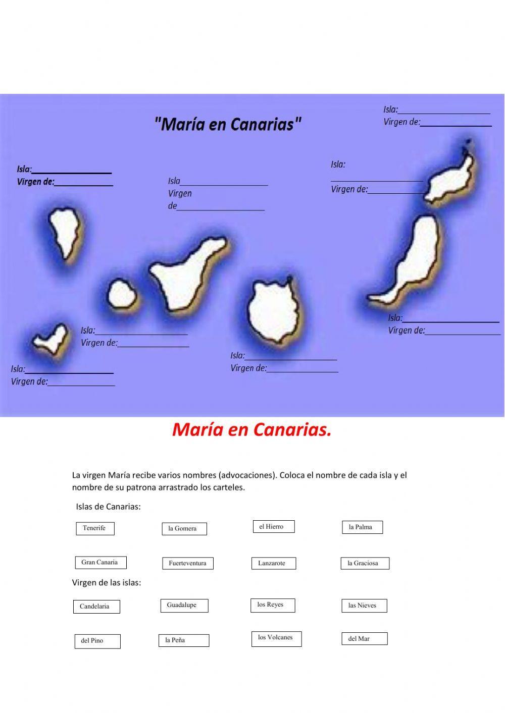 La Virgen María En Canarias